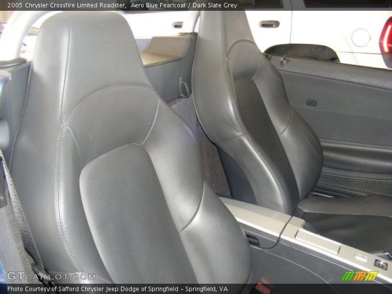 Aero Blue Pearlcoat / Dark Slate Grey 2005 Chrysler Crossfire Limited Roadster