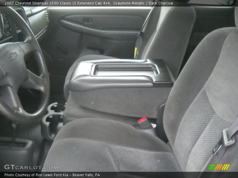 Graystone Metallic / Dark Charcoal 2007 Chevrolet Silverado 1500 Classic LS Extended Cab 4x4