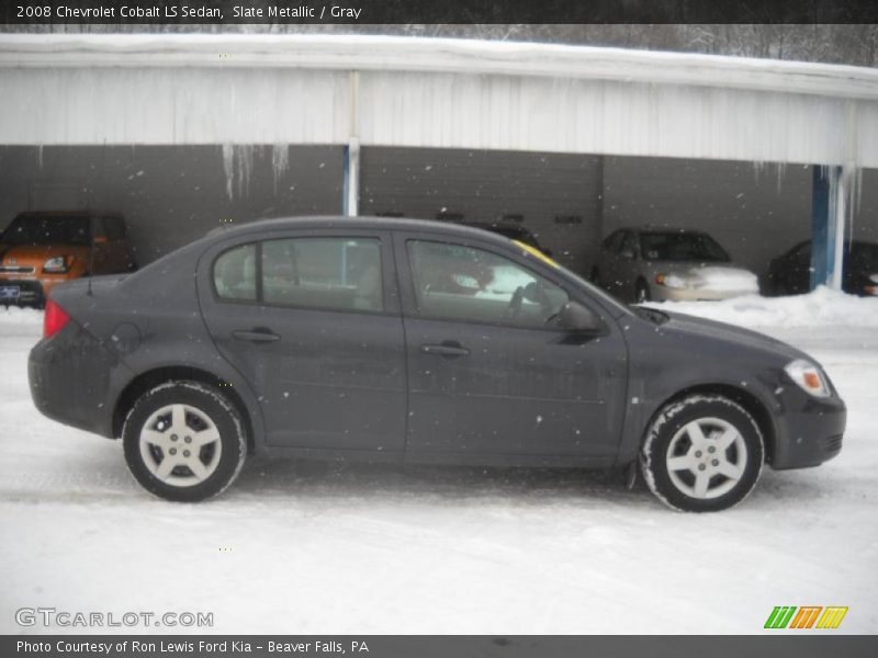 Slate Metallic / Gray 2008 Chevrolet Cobalt LS Sedan