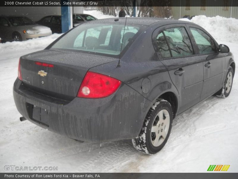 Slate Metallic / Gray 2008 Chevrolet Cobalt LS Sedan