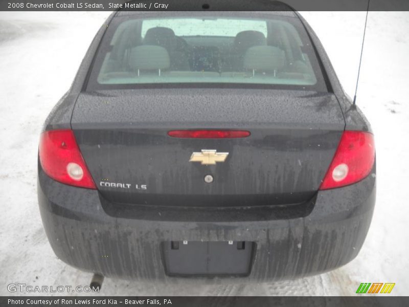 Slate Metallic / Gray 2008 Chevrolet Cobalt LS Sedan