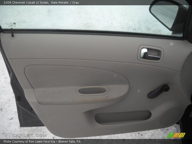 Slate Metallic / Gray 2008 Chevrolet Cobalt LS Sedan