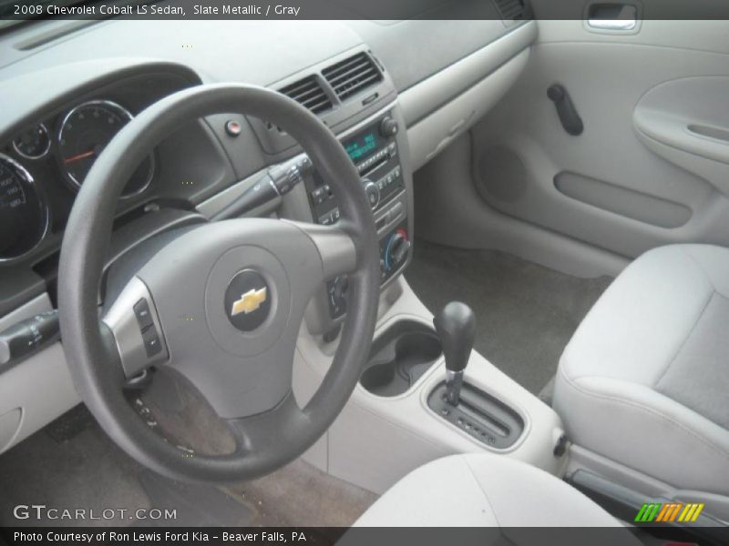 Slate Metallic / Gray 2008 Chevrolet Cobalt LS Sedan