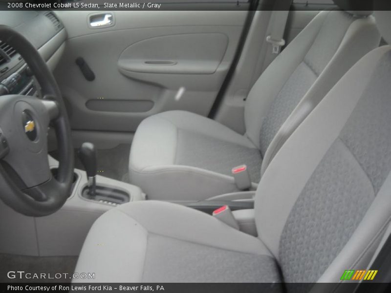 Slate Metallic / Gray 2008 Chevrolet Cobalt LS Sedan