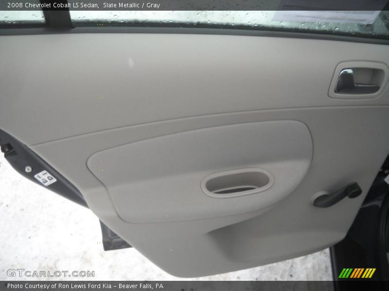 Slate Metallic / Gray 2008 Chevrolet Cobalt LS Sedan
