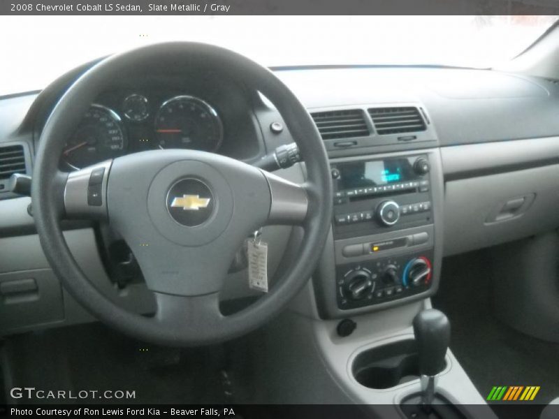 Slate Metallic / Gray 2008 Chevrolet Cobalt LS Sedan