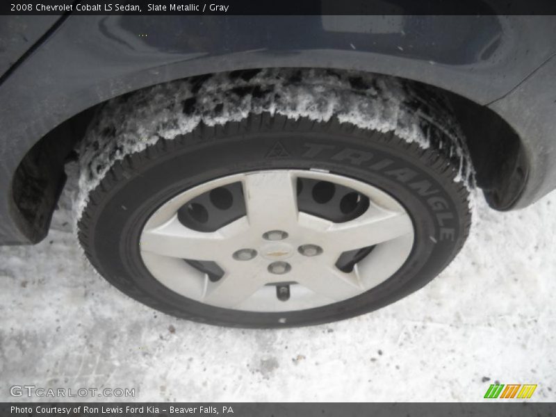Slate Metallic / Gray 2008 Chevrolet Cobalt LS Sedan