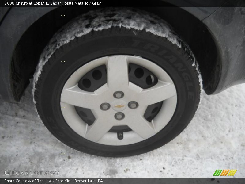 Slate Metallic / Gray 2008 Chevrolet Cobalt LS Sedan