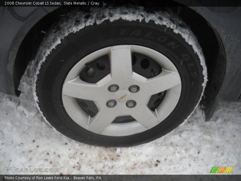 Slate Metallic / Gray 2008 Chevrolet Cobalt LS Sedan