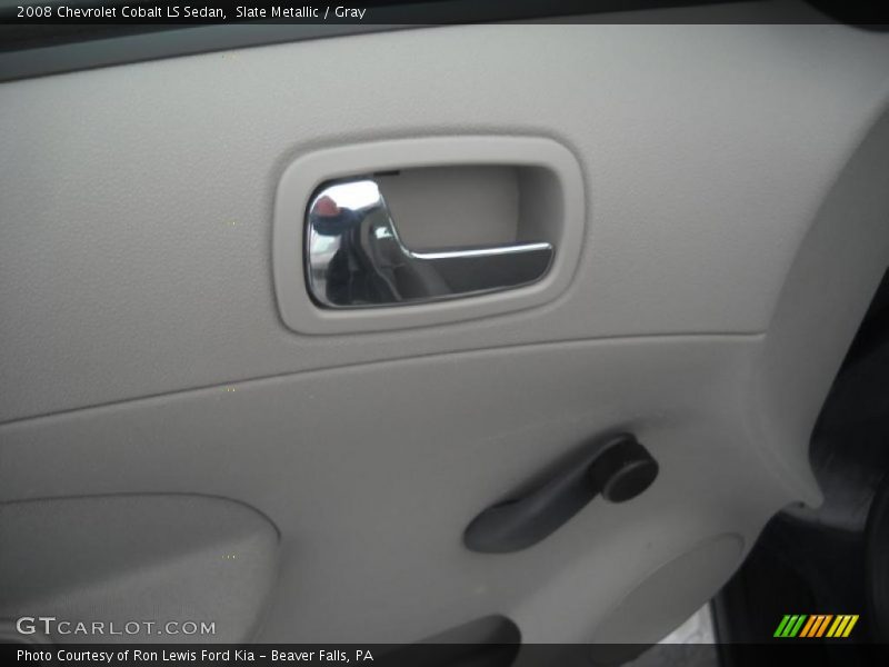 Slate Metallic / Gray 2008 Chevrolet Cobalt LS Sedan