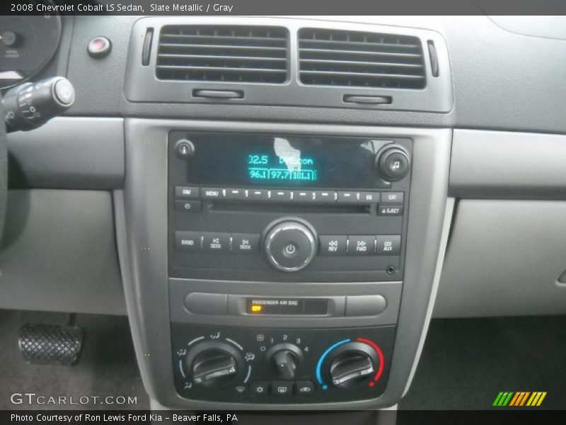 Slate Metallic / Gray 2008 Chevrolet Cobalt LS Sedan