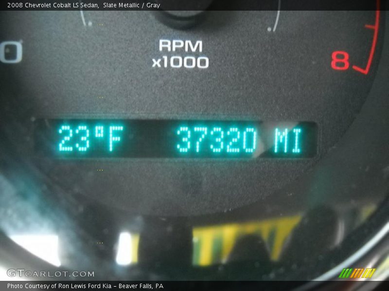 Slate Metallic / Gray 2008 Chevrolet Cobalt LS Sedan