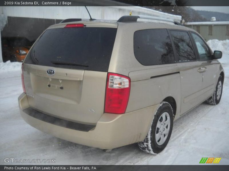 Cashmere / Beige 2009 Kia Sedona EX