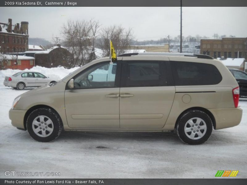Cashmere / Beige 2009 Kia Sedona EX