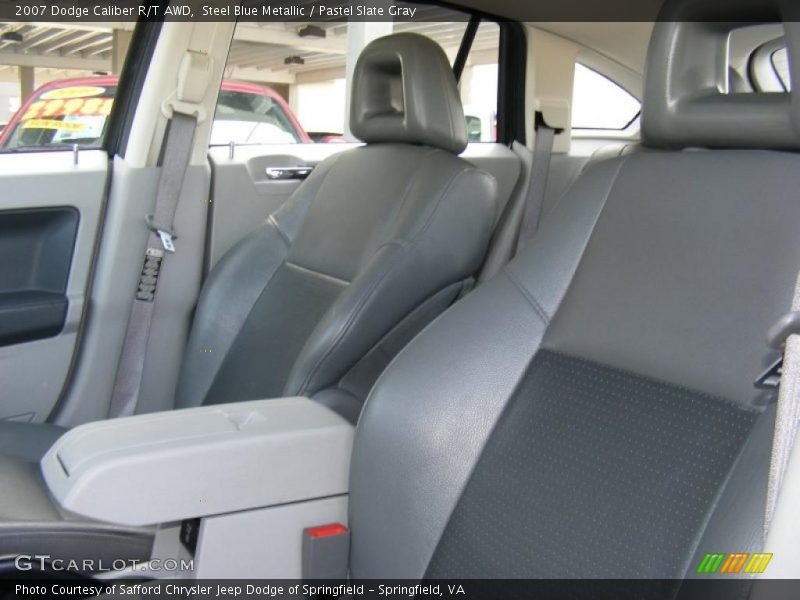 Steel Blue Metallic / Pastel Slate Gray 2007 Dodge Caliber R/T AWD