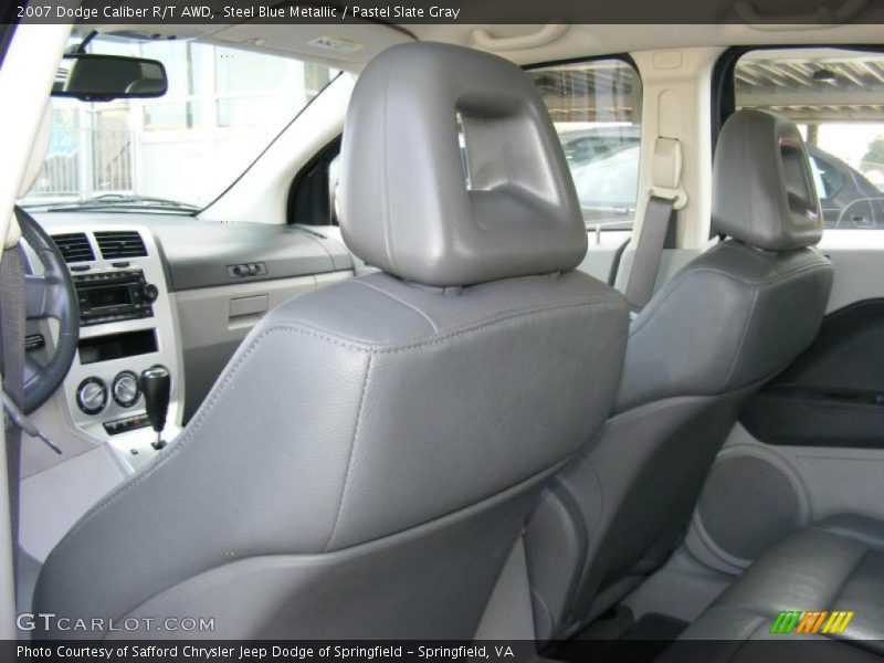 Steel Blue Metallic / Pastel Slate Gray 2007 Dodge Caliber R/T AWD