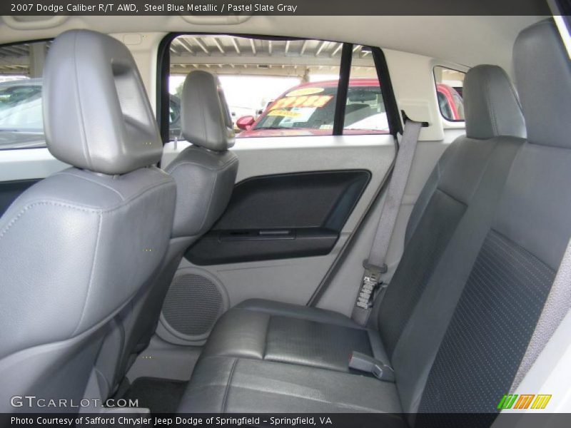 Steel Blue Metallic / Pastel Slate Gray 2007 Dodge Caliber R/T AWD