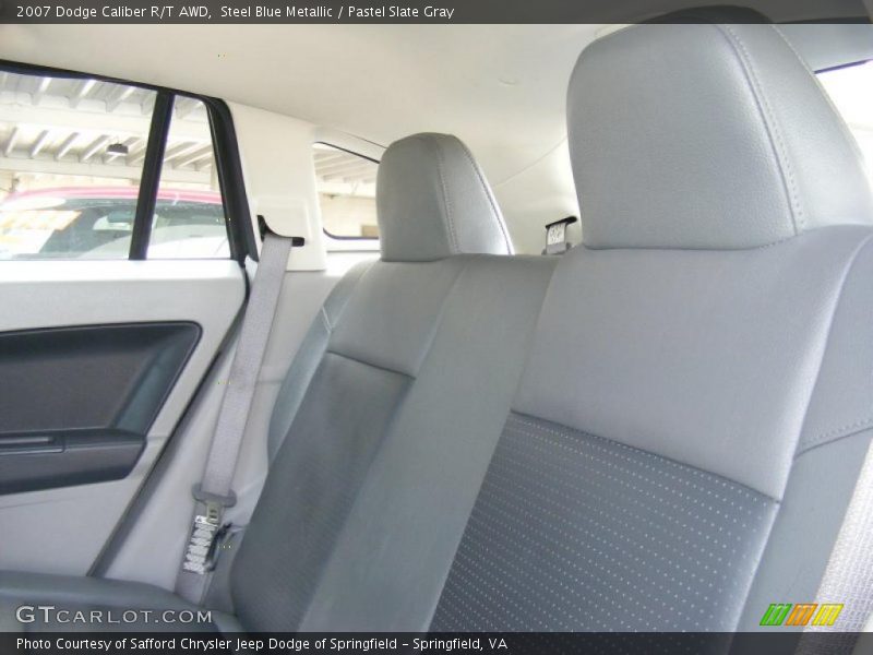 Steel Blue Metallic / Pastel Slate Gray 2007 Dodge Caliber R/T AWD