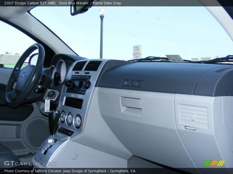 Steel Blue Metallic / Pastel Slate Gray 2007 Dodge Caliber R/T AWD
