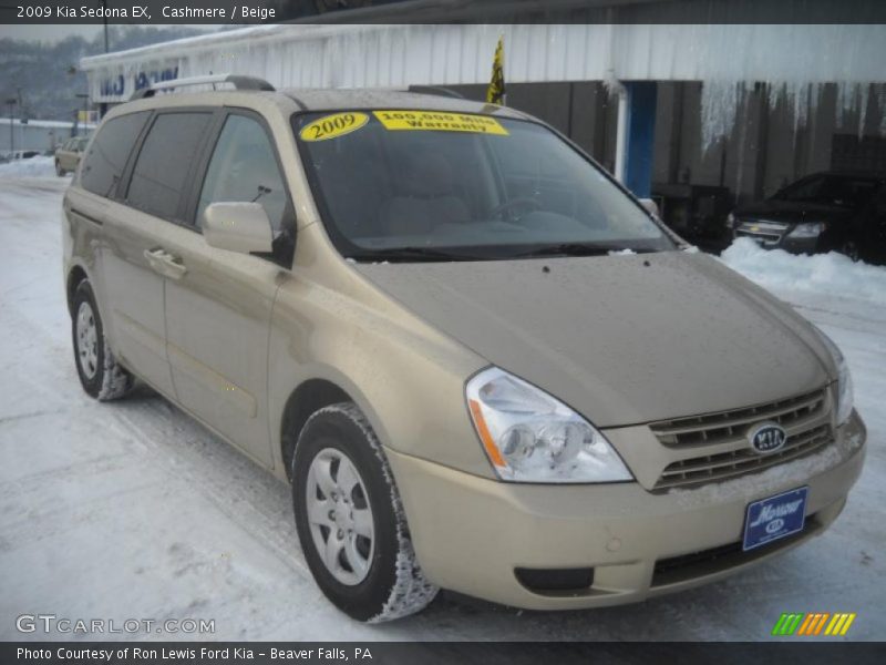 Cashmere / Beige 2009 Kia Sedona EX