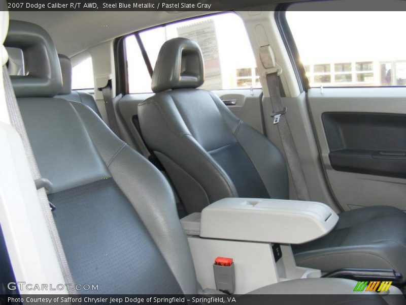 Steel Blue Metallic / Pastel Slate Gray 2007 Dodge Caliber R/T AWD