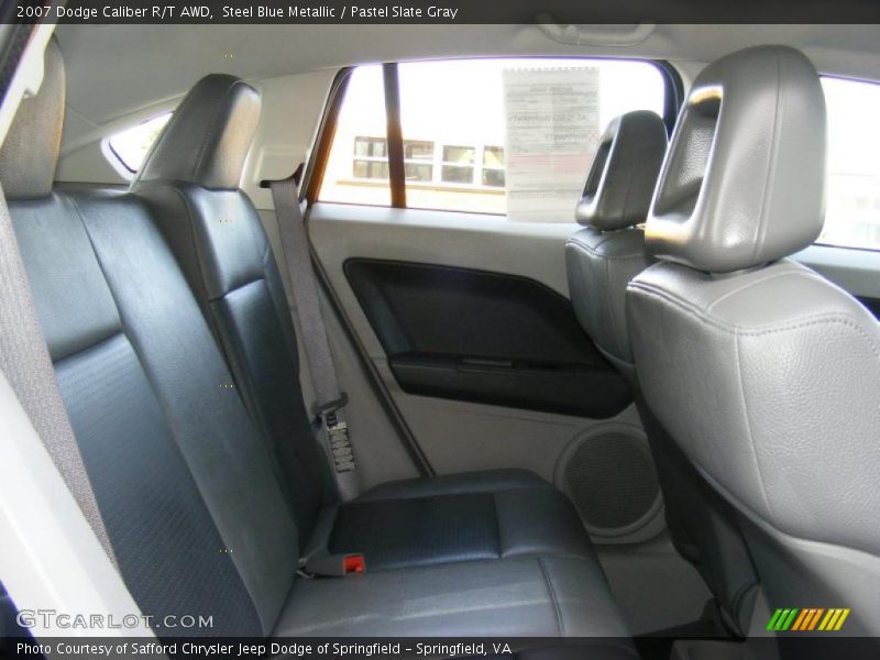 Steel Blue Metallic / Pastel Slate Gray 2007 Dodge Caliber R/T AWD