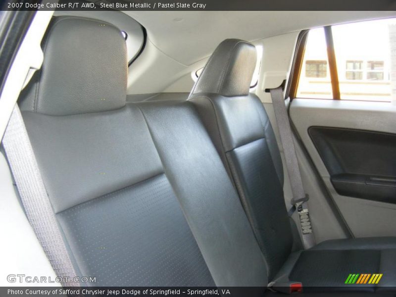 Steel Blue Metallic / Pastel Slate Gray 2007 Dodge Caliber R/T AWD