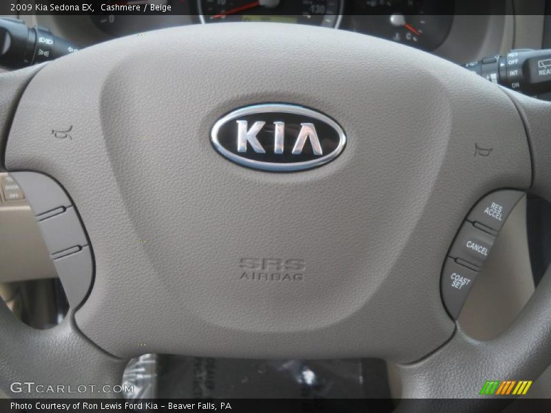 Cashmere / Beige 2009 Kia Sedona EX