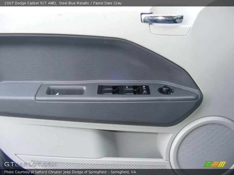 Steel Blue Metallic / Pastel Slate Gray 2007 Dodge Caliber R/T AWD