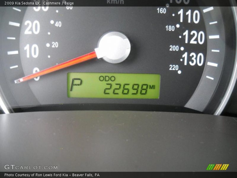 Cashmere / Beige 2009 Kia Sedona EX