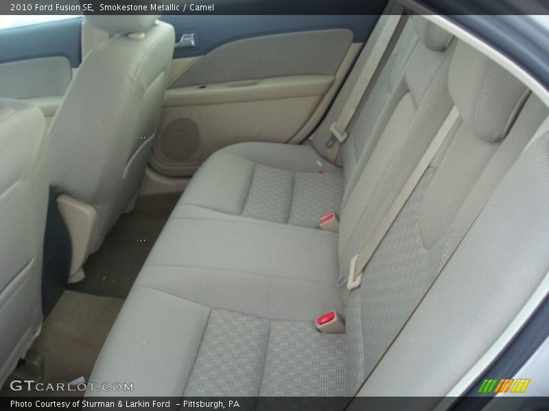 Smokestone Metallic / Camel 2010 Ford Fusion SE
