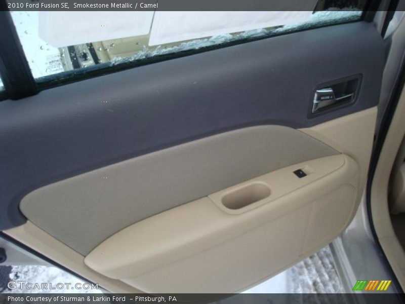 Smokestone Metallic / Camel 2010 Ford Fusion SE