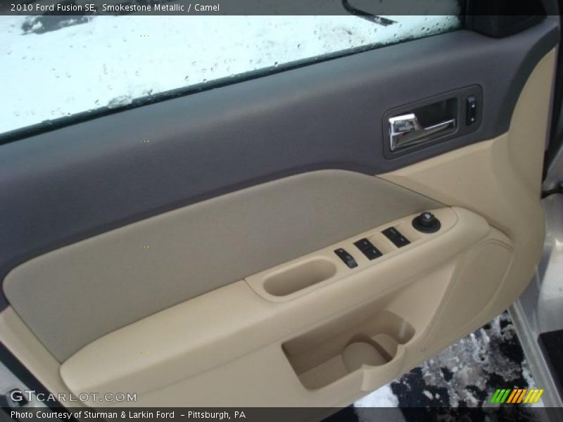 Smokestone Metallic / Camel 2010 Ford Fusion SE