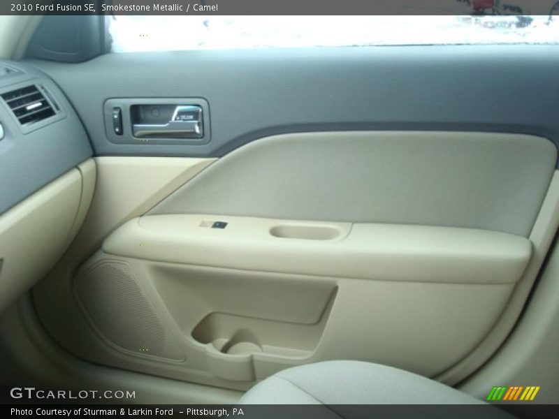 Smokestone Metallic / Camel 2010 Ford Fusion SE
