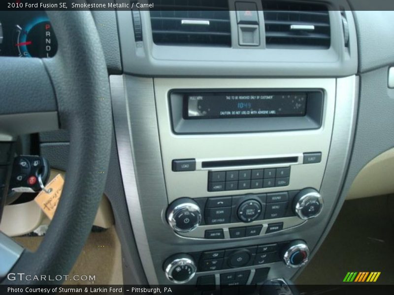 Smokestone Metallic / Camel 2010 Ford Fusion SE