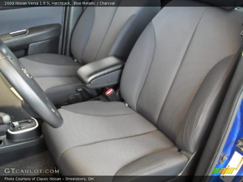 Blue Metallic / Charcoal 2009 Nissan Versa 1.8 SL Hatchback