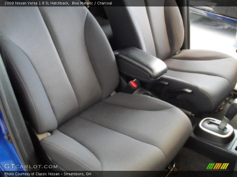 Blue Metallic / Charcoal 2009 Nissan Versa 1.8 SL Hatchback