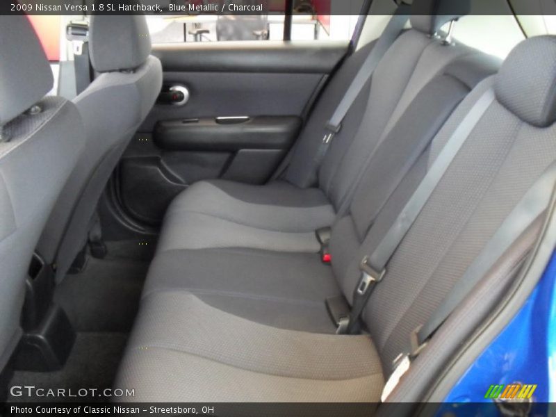 Blue Metallic / Charcoal 2009 Nissan Versa 1.8 SL Hatchback