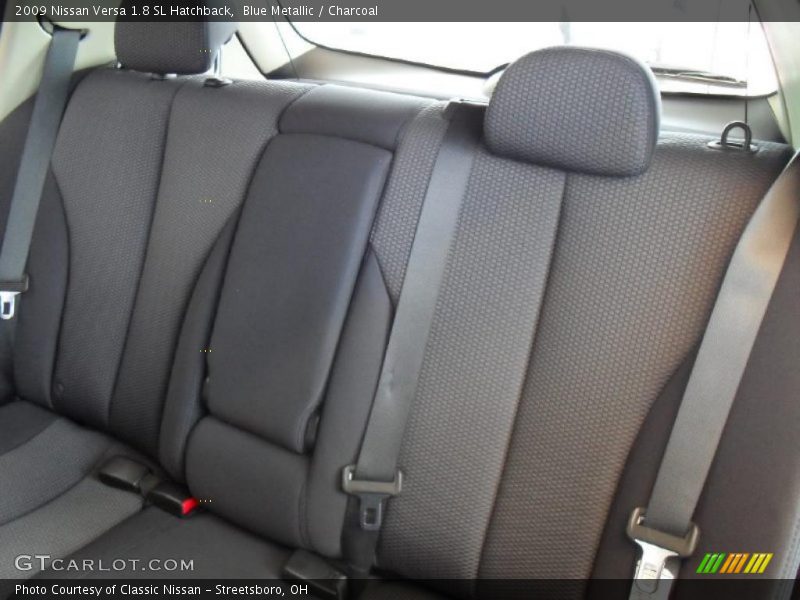 Blue Metallic / Charcoal 2009 Nissan Versa 1.8 SL Hatchback