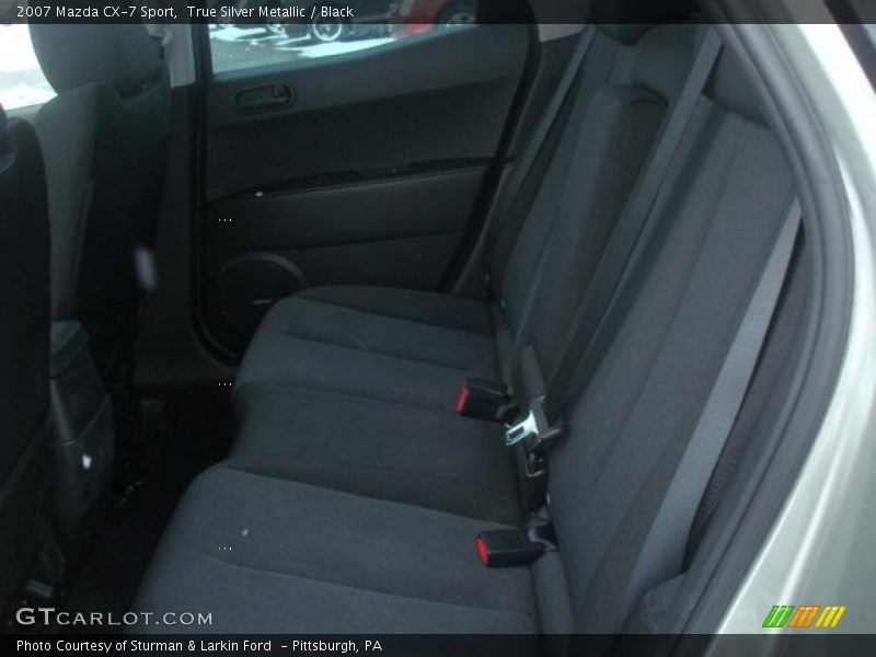 True Silver Metallic / Black 2007 Mazda CX-7 Sport
