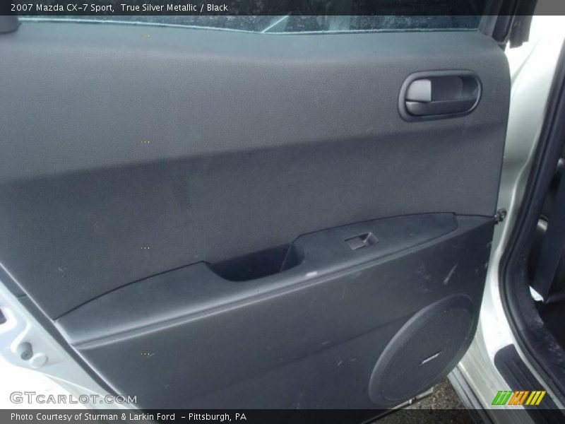 True Silver Metallic / Black 2007 Mazda CX-7 Sport