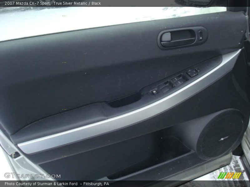 True Silver Metallic / Black 2007 Mazda CX-7 Sport