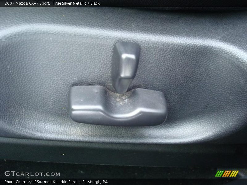True Silver Metallic / Black 2007 Mazda CX-7 Sport