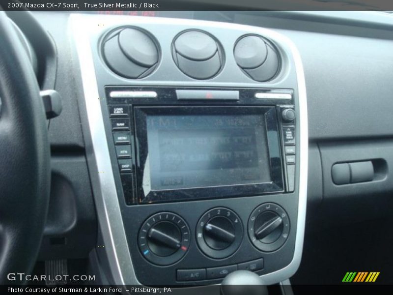 True Silver Metallic / Black 2007 Mazda CX-7 Sport