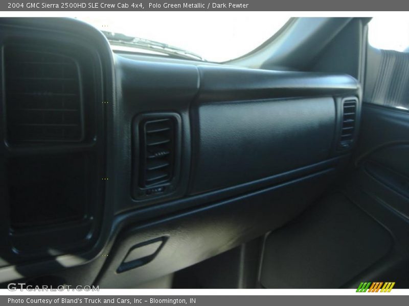 Polo Green Metallic / Dark Pewter 2004 GMC Sierra 2500HD SLE Crew Cab 4x4