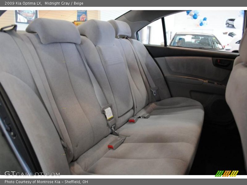 Midnight Gray / Beige 2009 Kia Optima LX