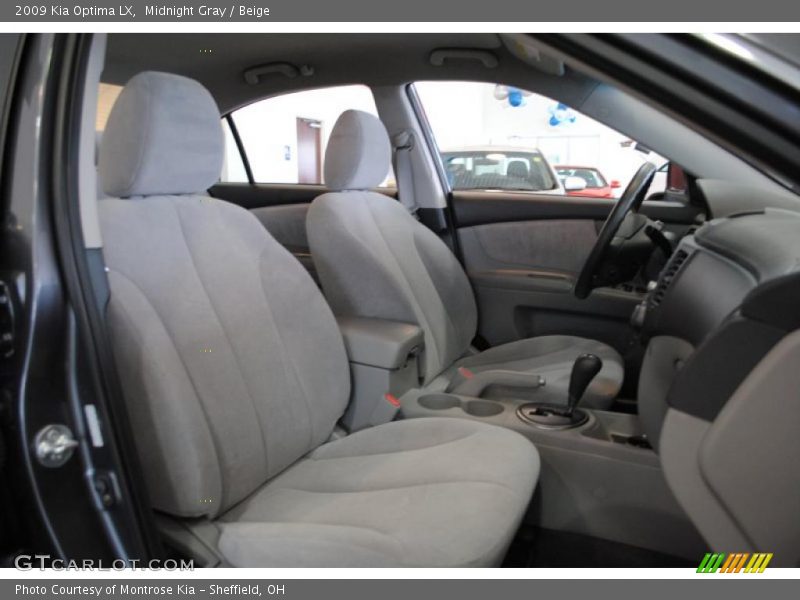 Midnight Gray / Beige 2009 Kia Optima LX