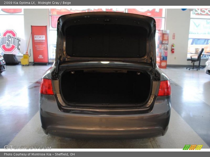 Midnight Gray / Beige 2009 Kia Optima LX