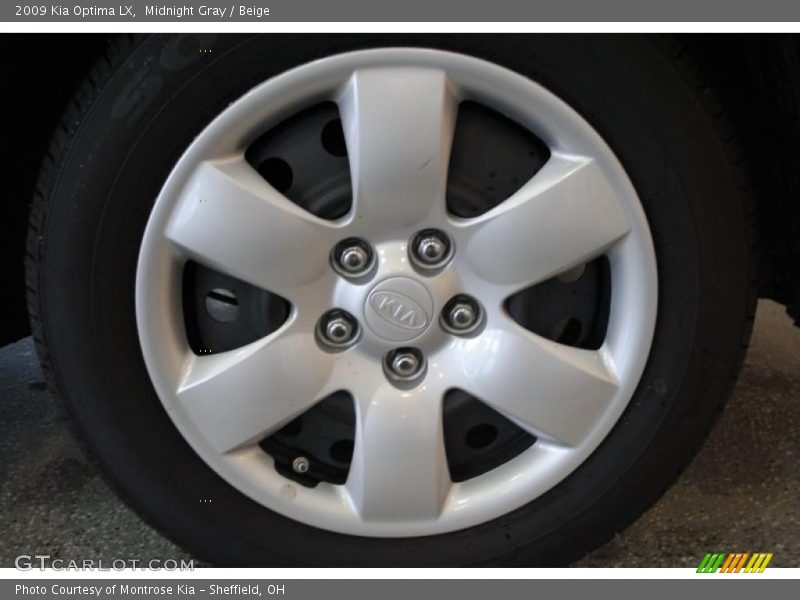 Midnight Gray / Beige 2009 Kia Optima LX