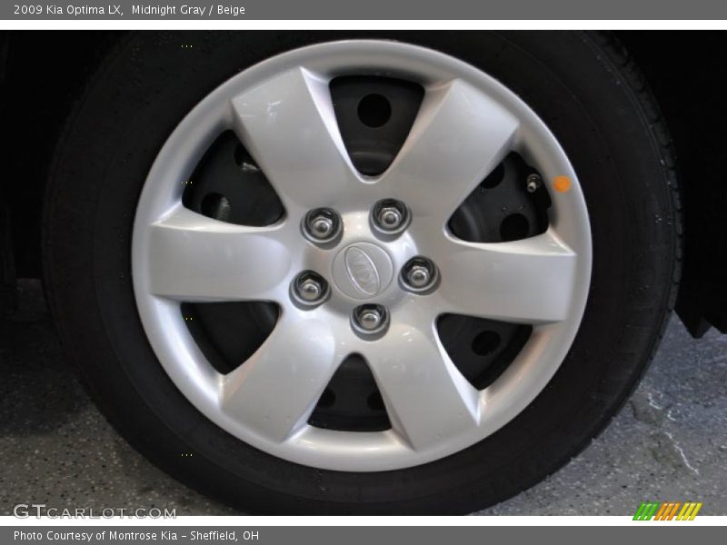 Midnight Gray / Beige 2009 Kia Optima LX